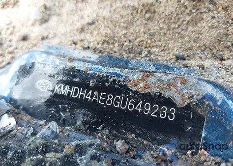 2016 Hyundai Elantra Se from USA, damaged, VIN KMHDH4AE8GU649233